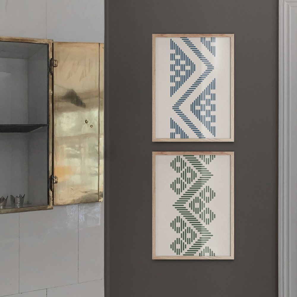 Poster Dalsömmar 30x40 cm 2-pack