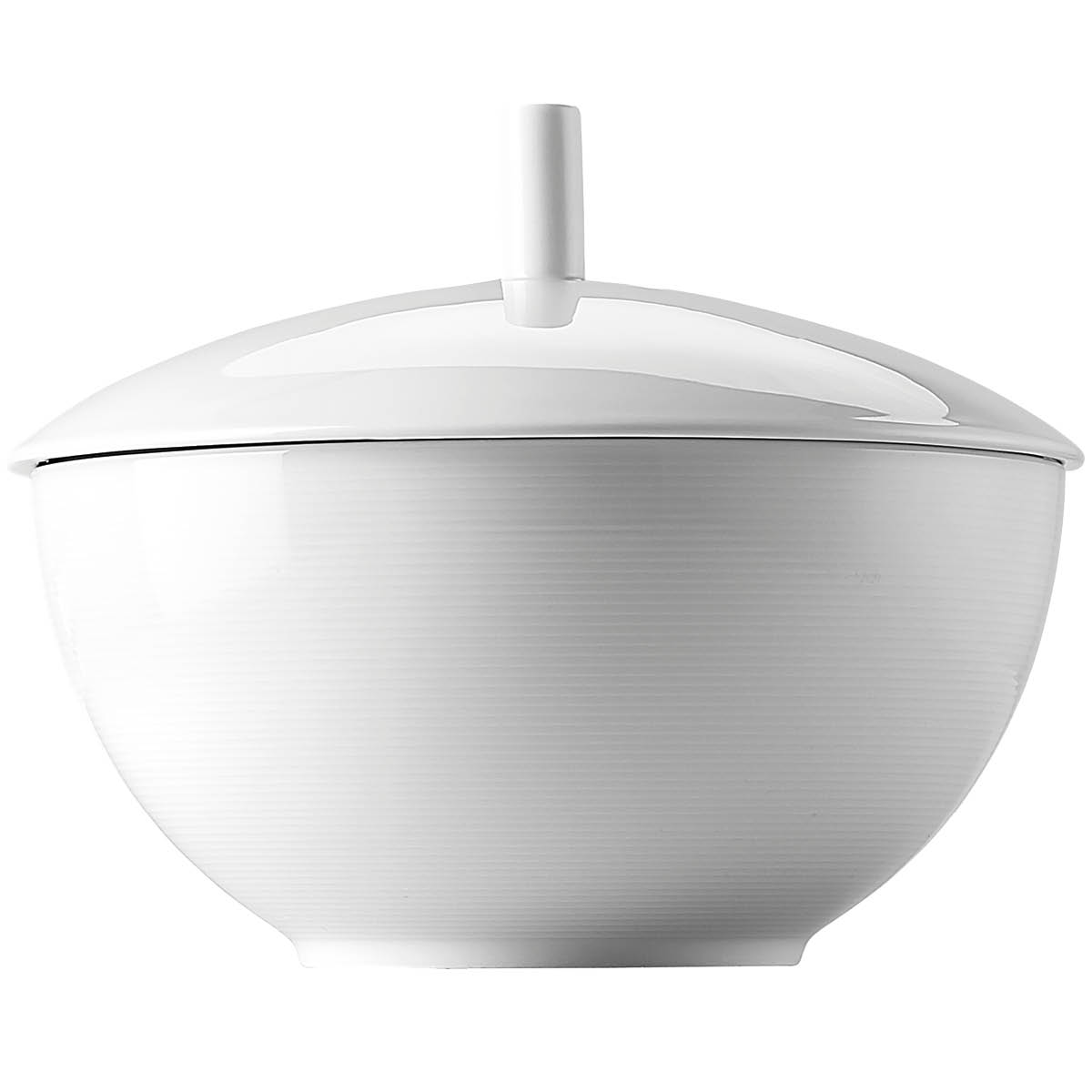 Skål låg 23 cm Vit