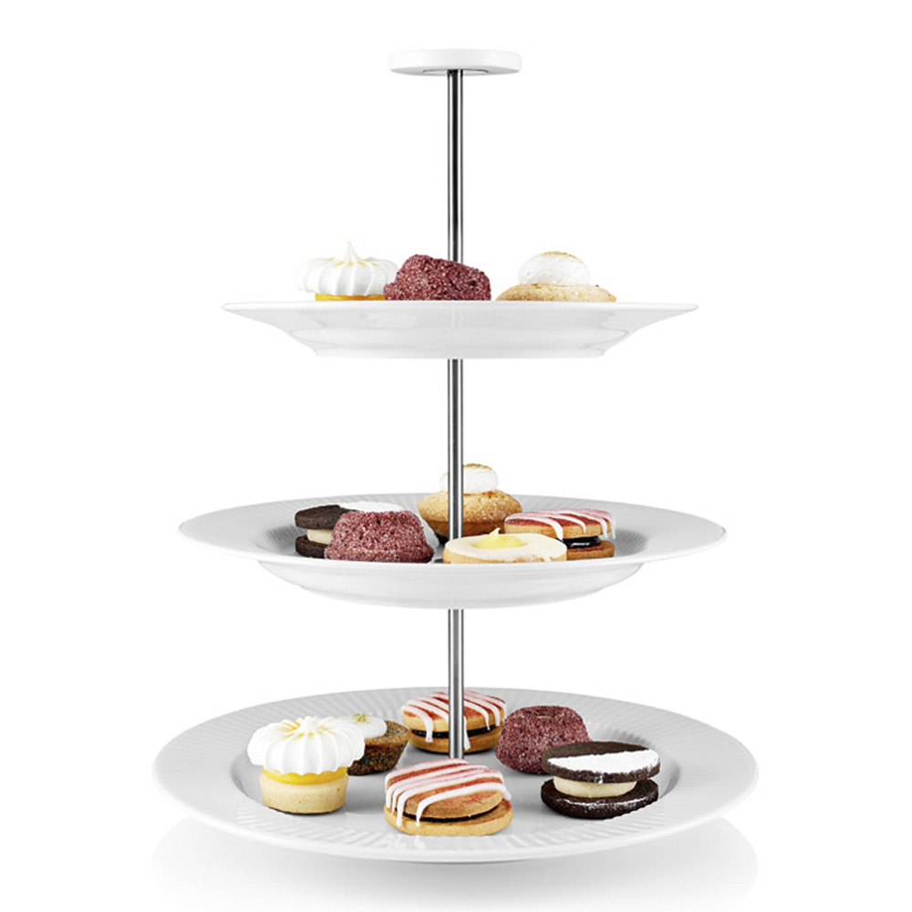 Eva Trio Legio Nova Våningsfat Vit