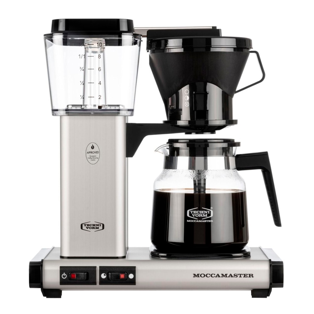 Moccamaster Bryggare Manual Matt Silver