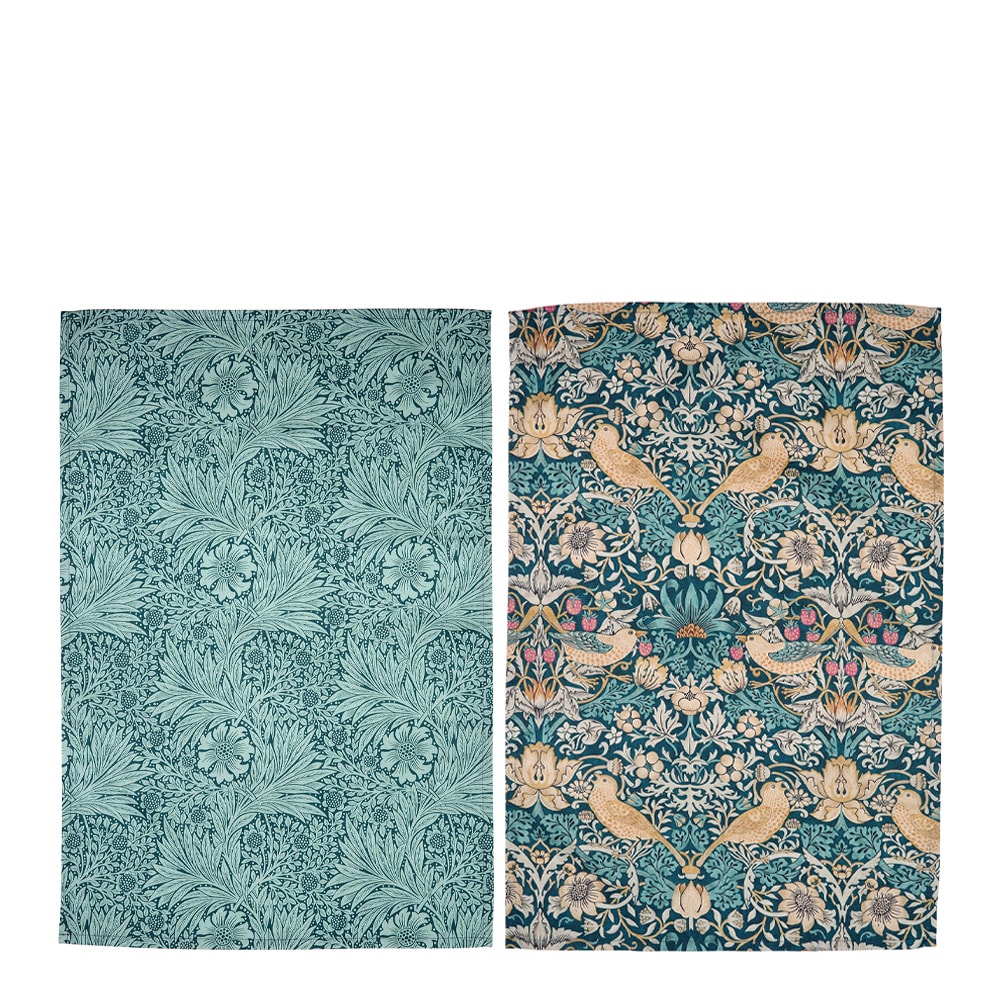 Strawberry Thief Handduk 48x70 cm 2-pack