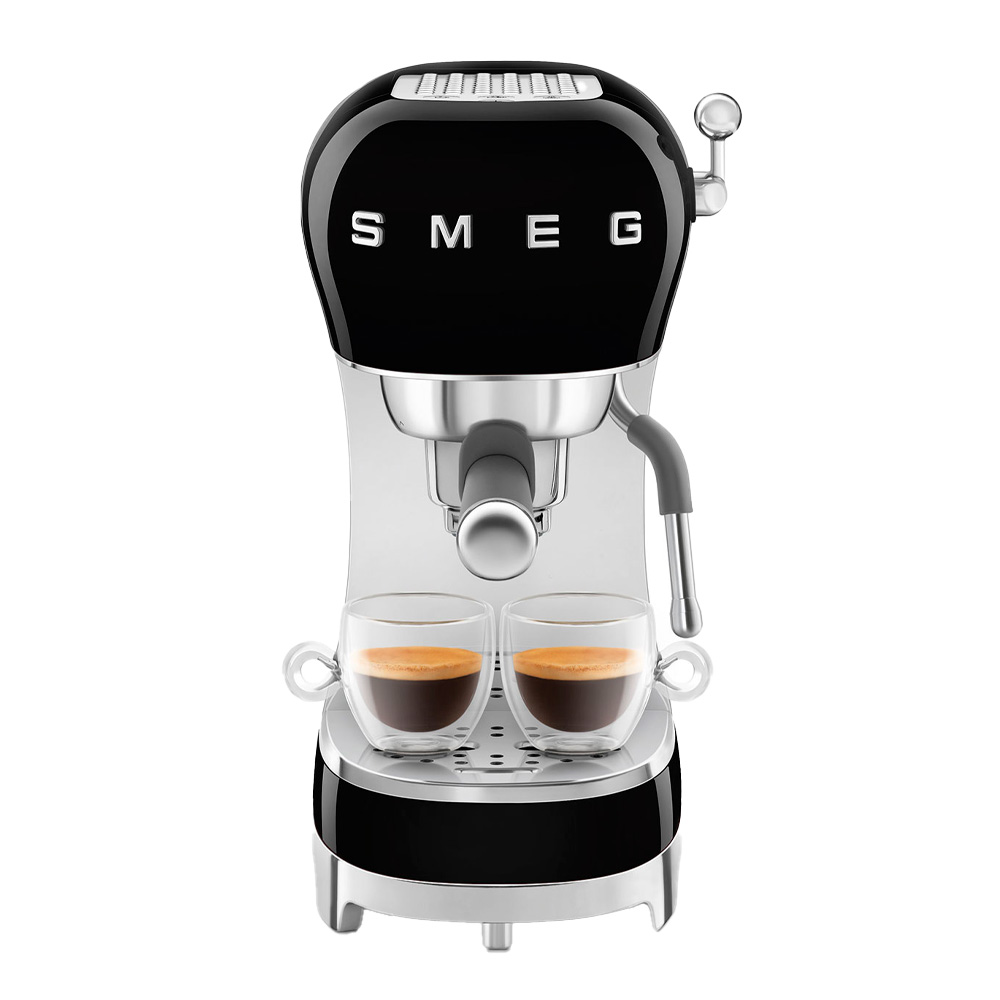 Smeg 50's Style Espressomaskin 1 L Svart