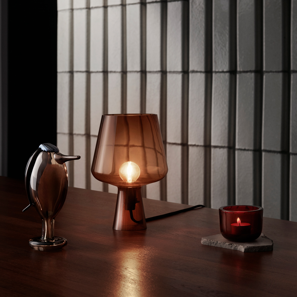 Valkea Ljuslykta 6 cm Tranbär