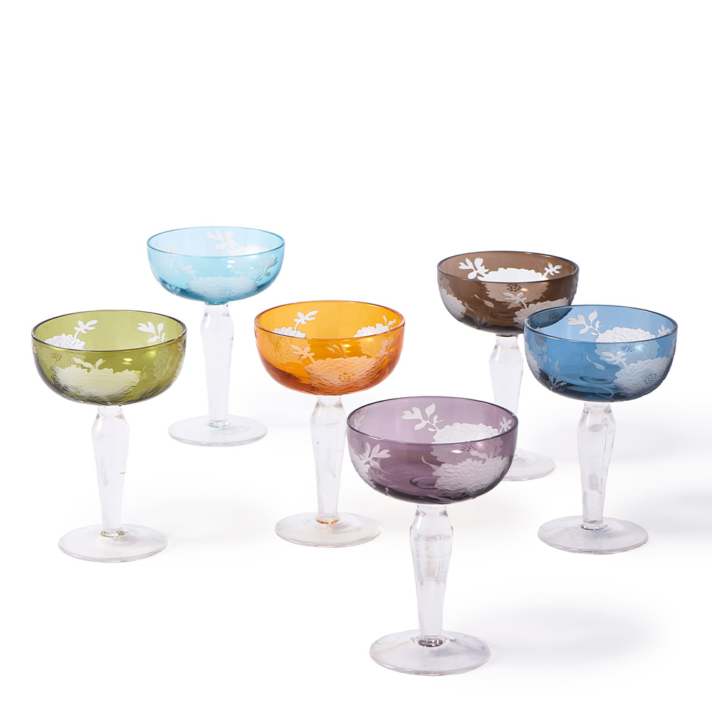 Peony Coupe 6-pack Multi