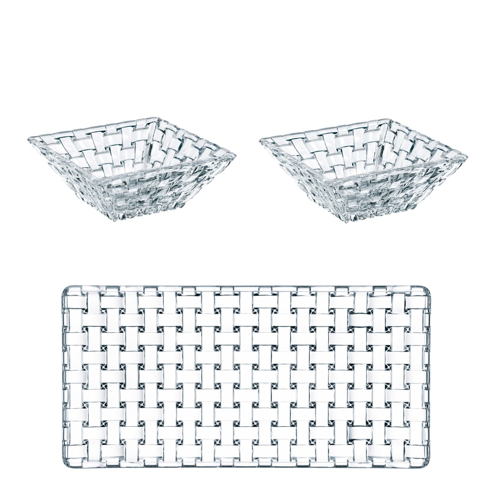 Bossa Nova Fat+Skålar 3 delar