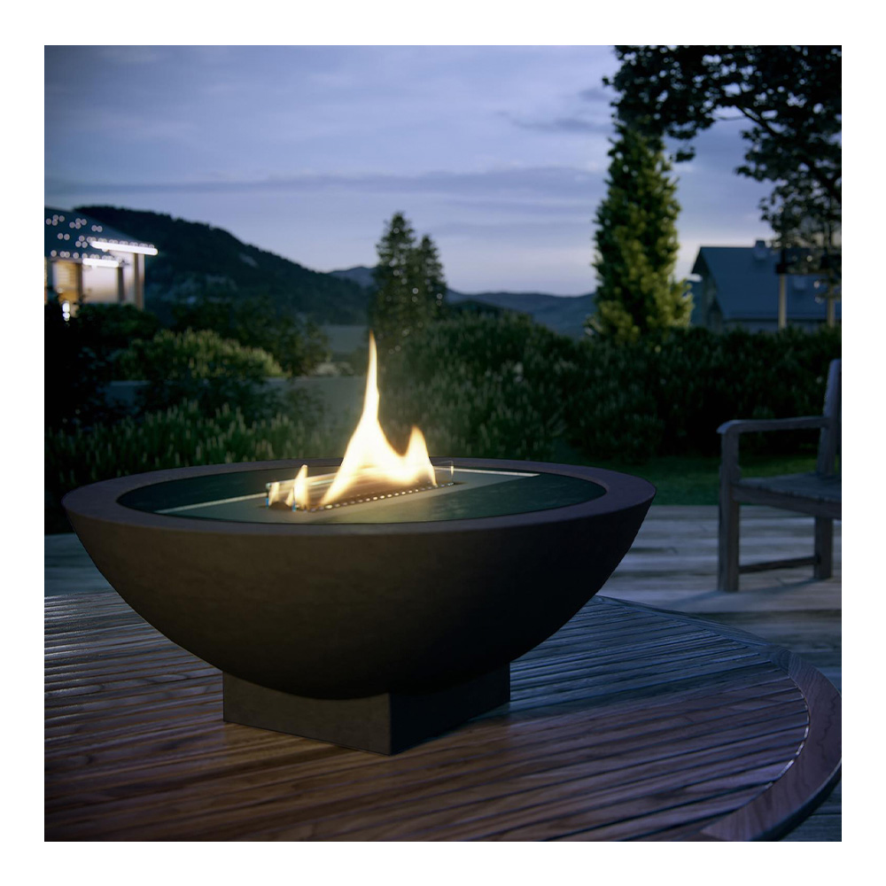 SPIS SVART D50 H24 CM Svart