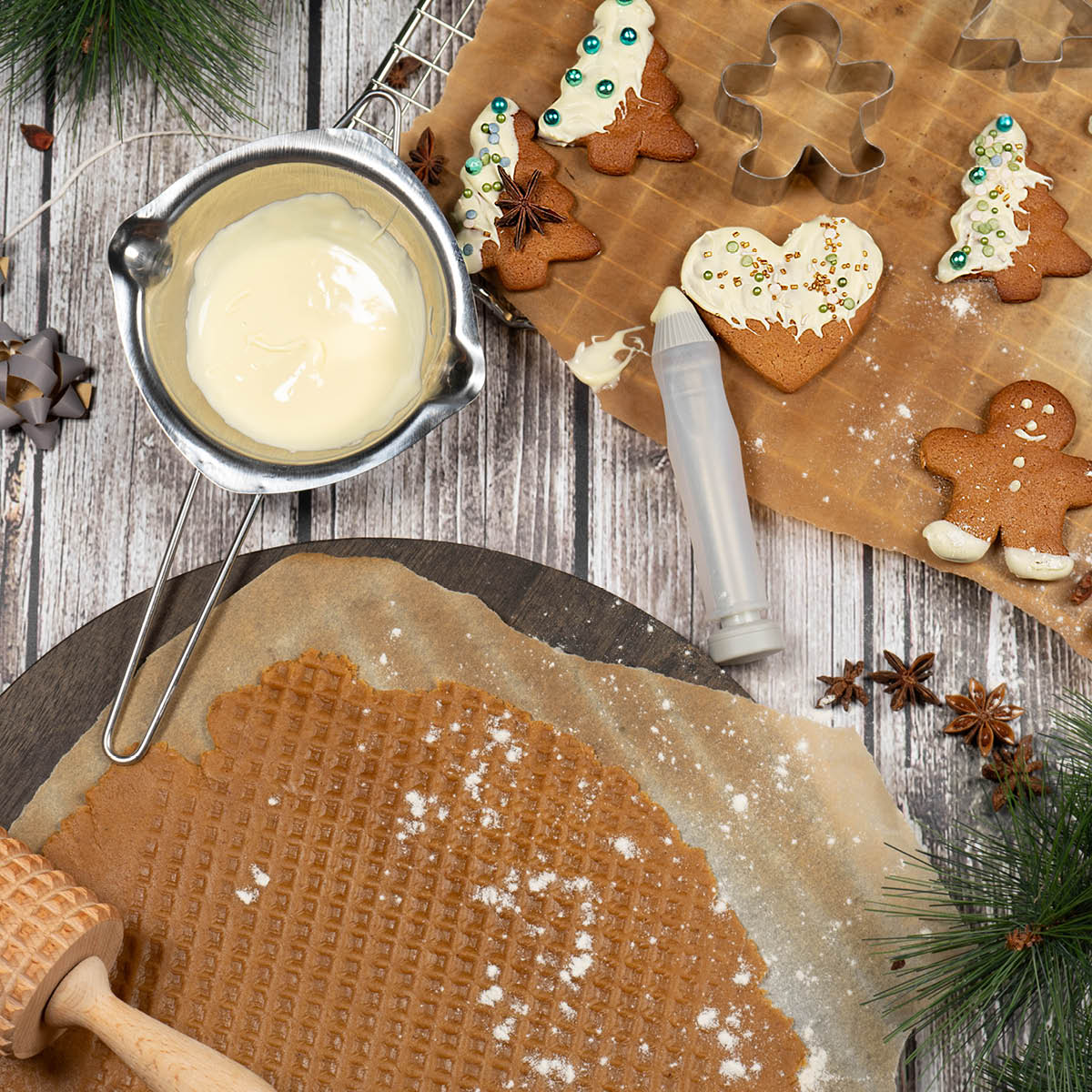 bYAk Chokladsmältare 12x26,5x7 cm Rostfritt stål