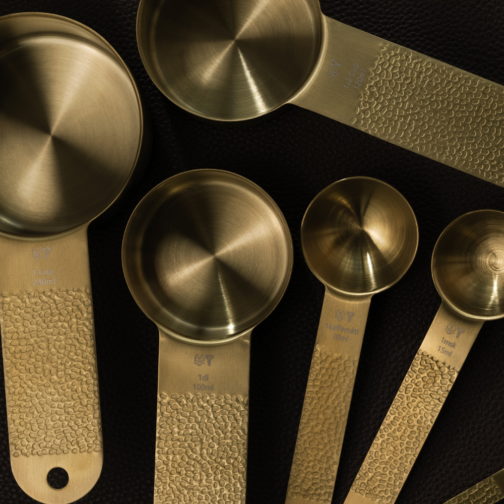 Frost Måttsats 7 delar Mässing