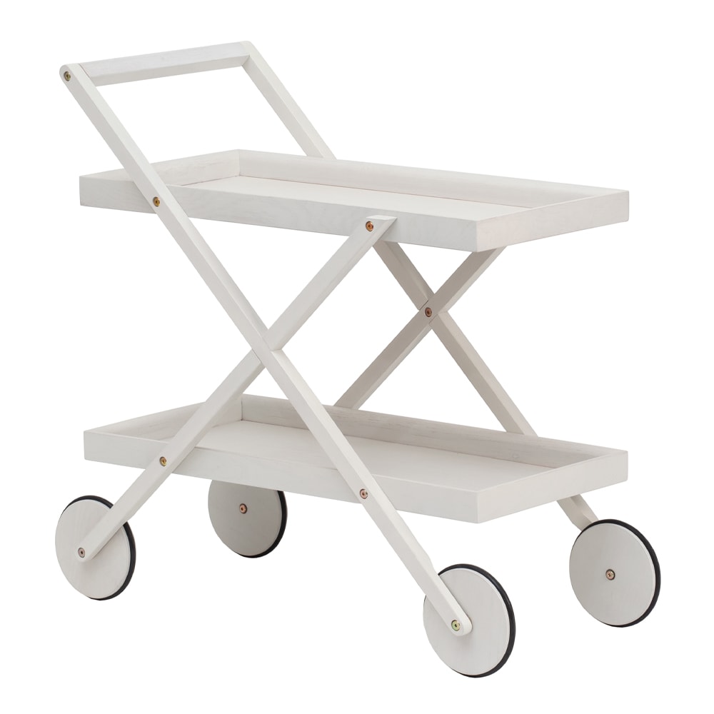 Exit Tevagn 86x81 cm Vit/grå