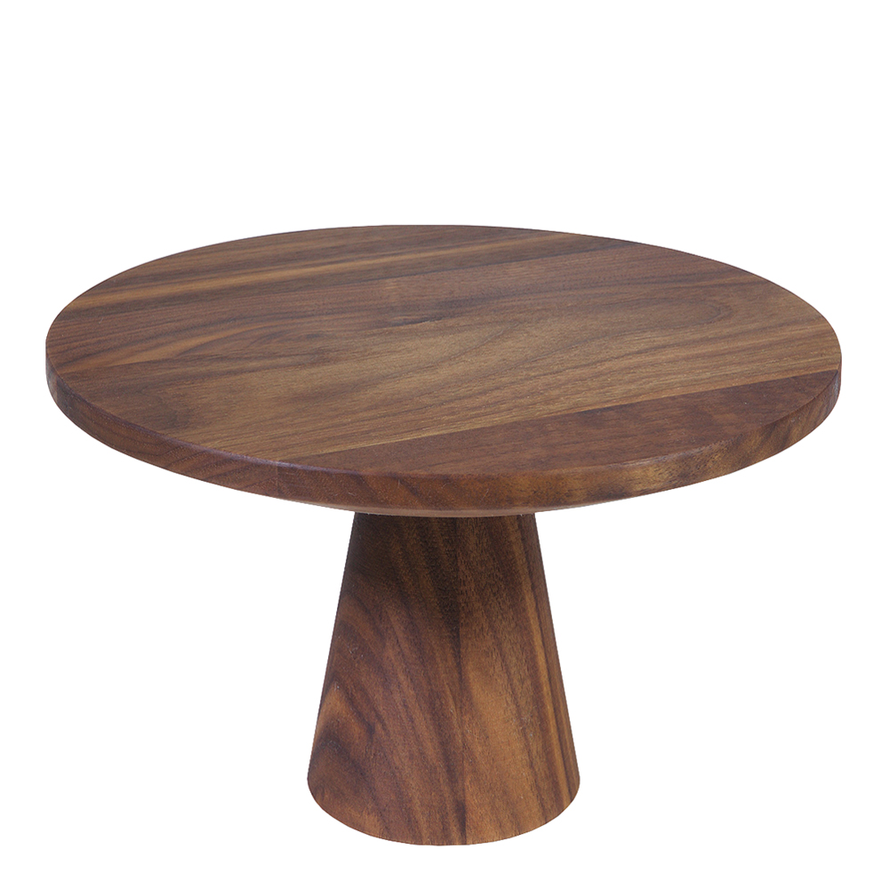 Displayfat Medium 25 cm Valnöt