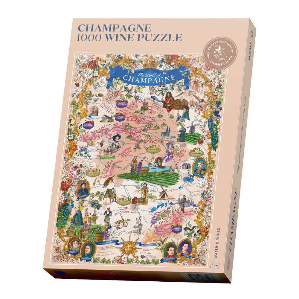 Vinpussel - Champagne 1000 bitar Beige