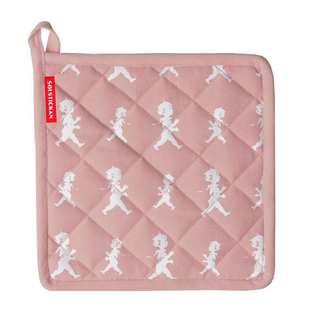 Grytlapp 22x22 cm Rosa