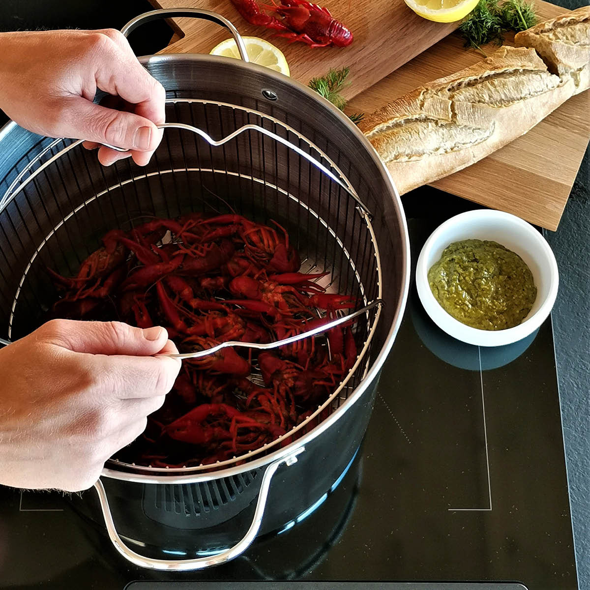 Kelly Fl&auml;skgryta M/Korginsats 18L