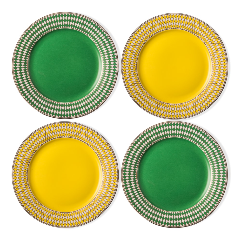 Chess Tallrik 4-pack 19,3 cm