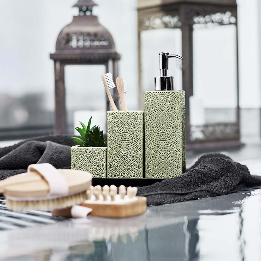 Kub Orient Diskmedelspump 25 cm Pesto