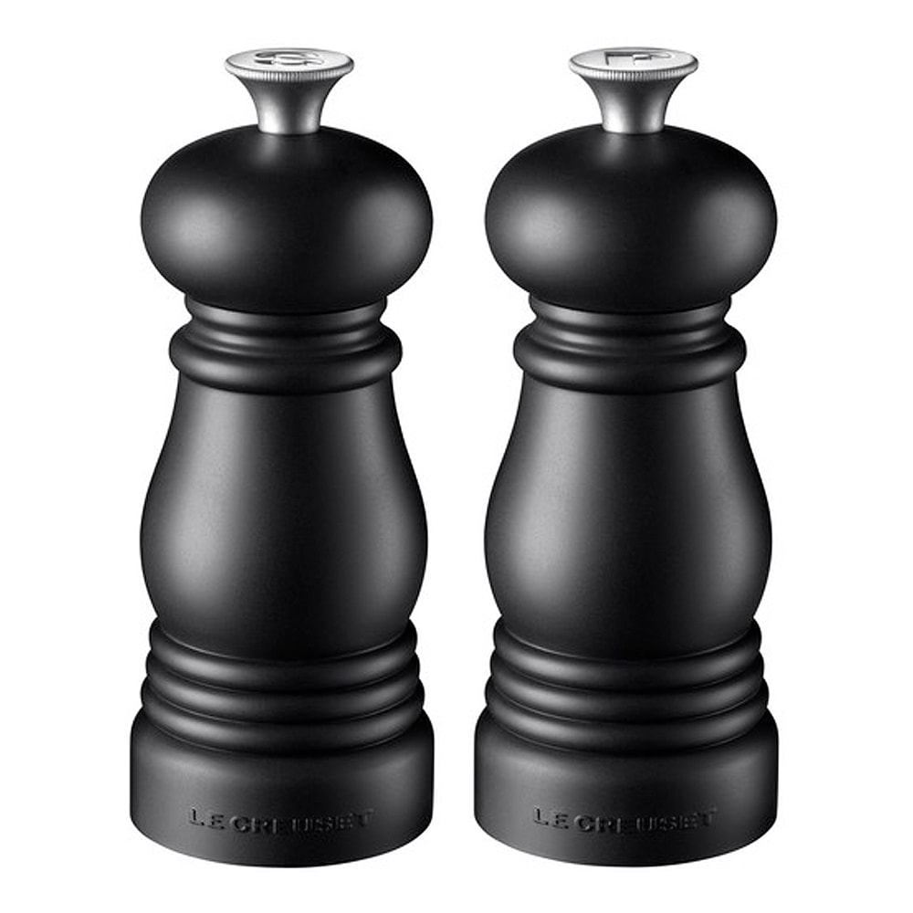 Salt- och pepparkvarnset 12 cm Svart matt