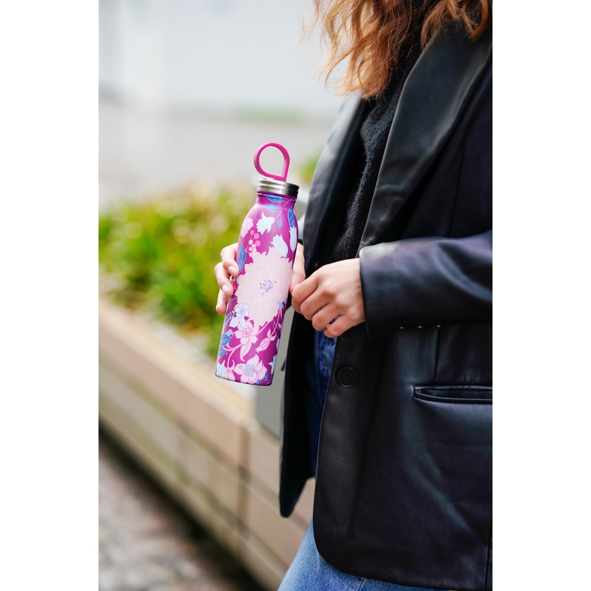 Chilled Style ThermavaC Vattenflaska 0,55L Dahlia Berry