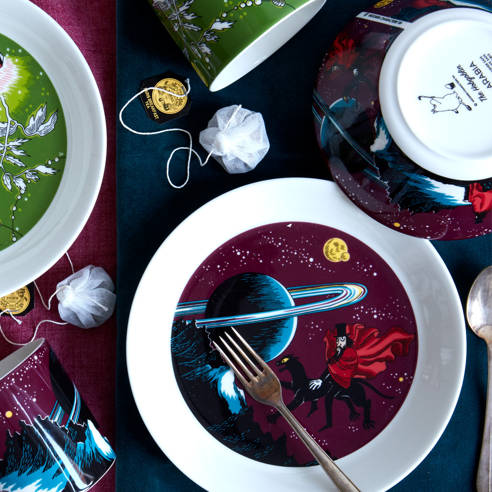 Mumin Skål Trollkarlen