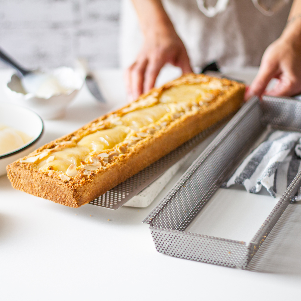 Pajform Rektangulär Löstagbar botten 35 cm