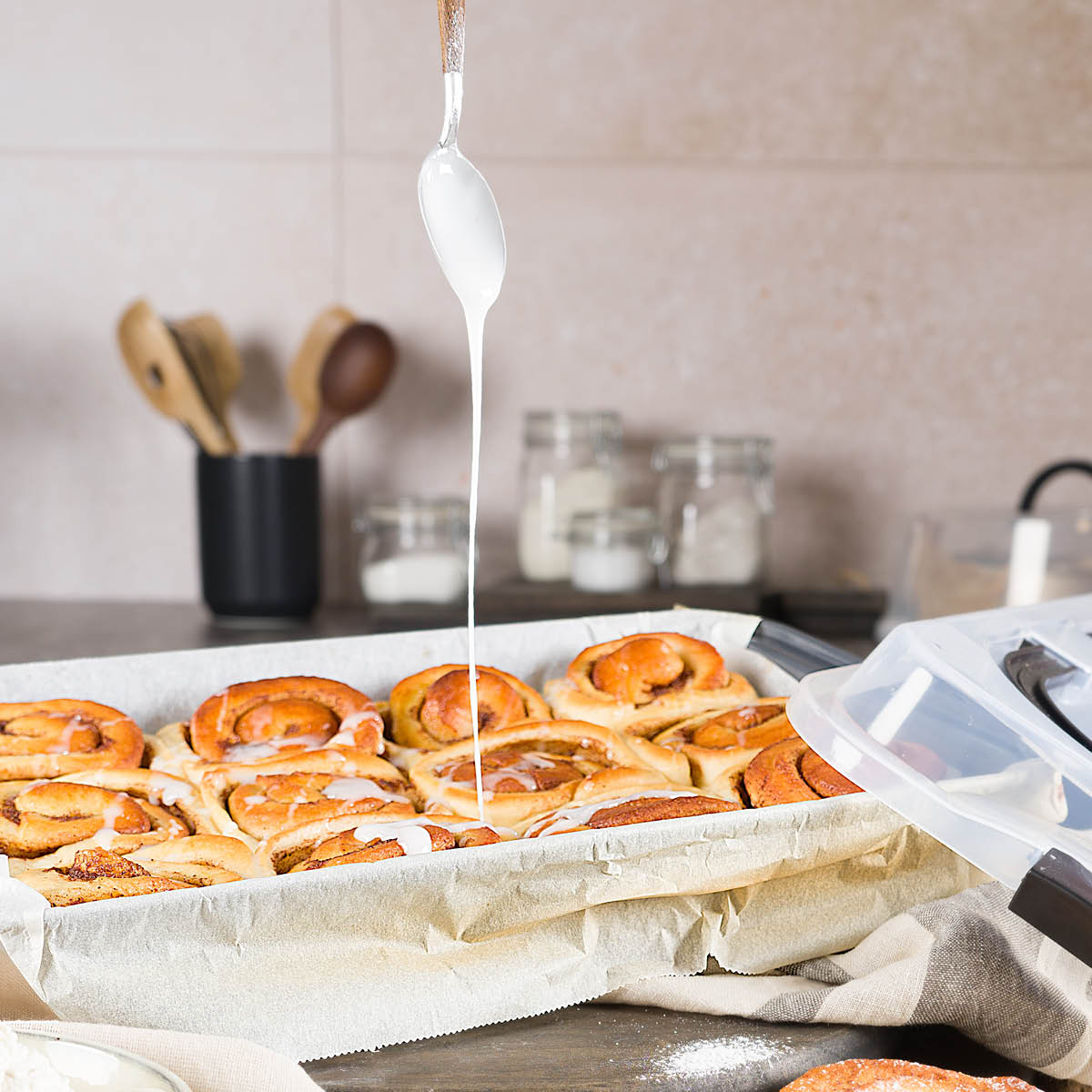 bAYk Bakform M/Lock 38x25 cm 3,5 L Kolstål