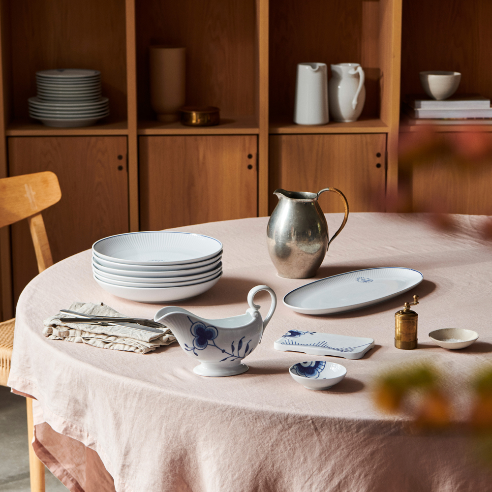 Blue Fluted Mega Såssnipa 37 cl