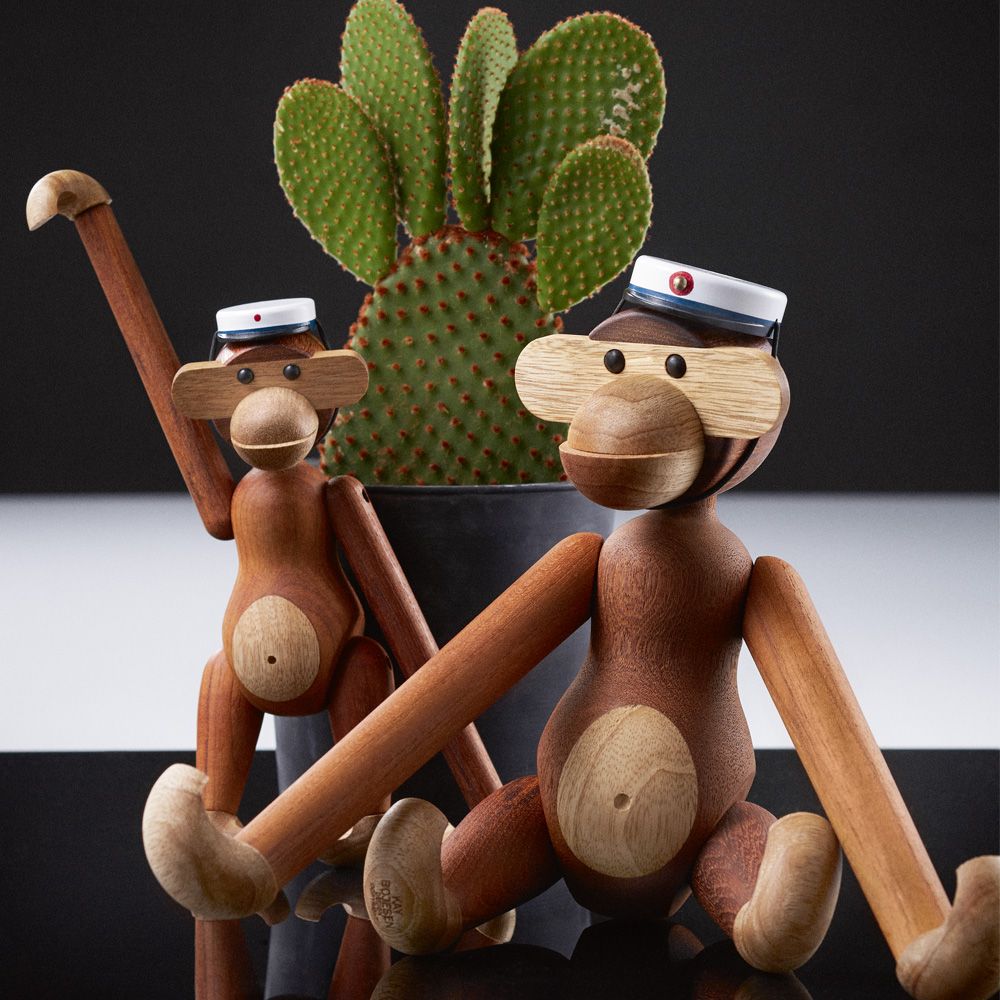 Studentmössa till Apa 20 cm Blå