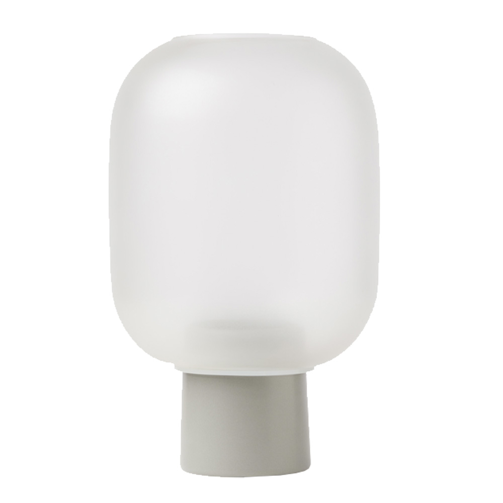 Nebl Kruka 30 cm Grå Glas