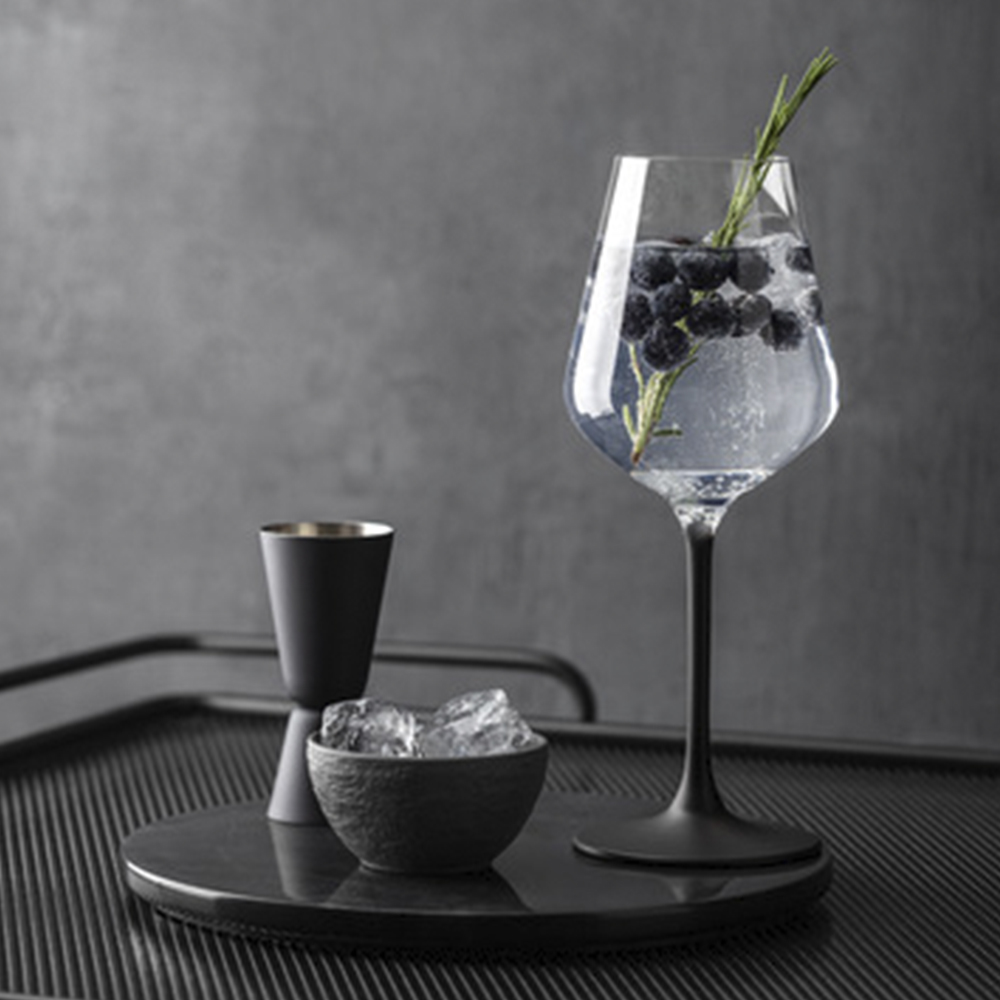 Manufacture Rock Vitvinsglas 4-pack Klar/Svart fot