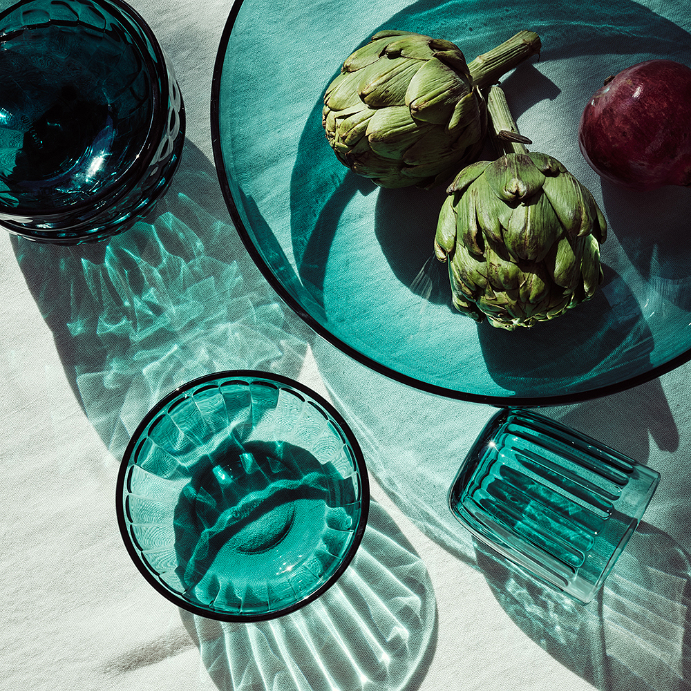 Raami Dricksglas 26 cl 2-pack Havsblå