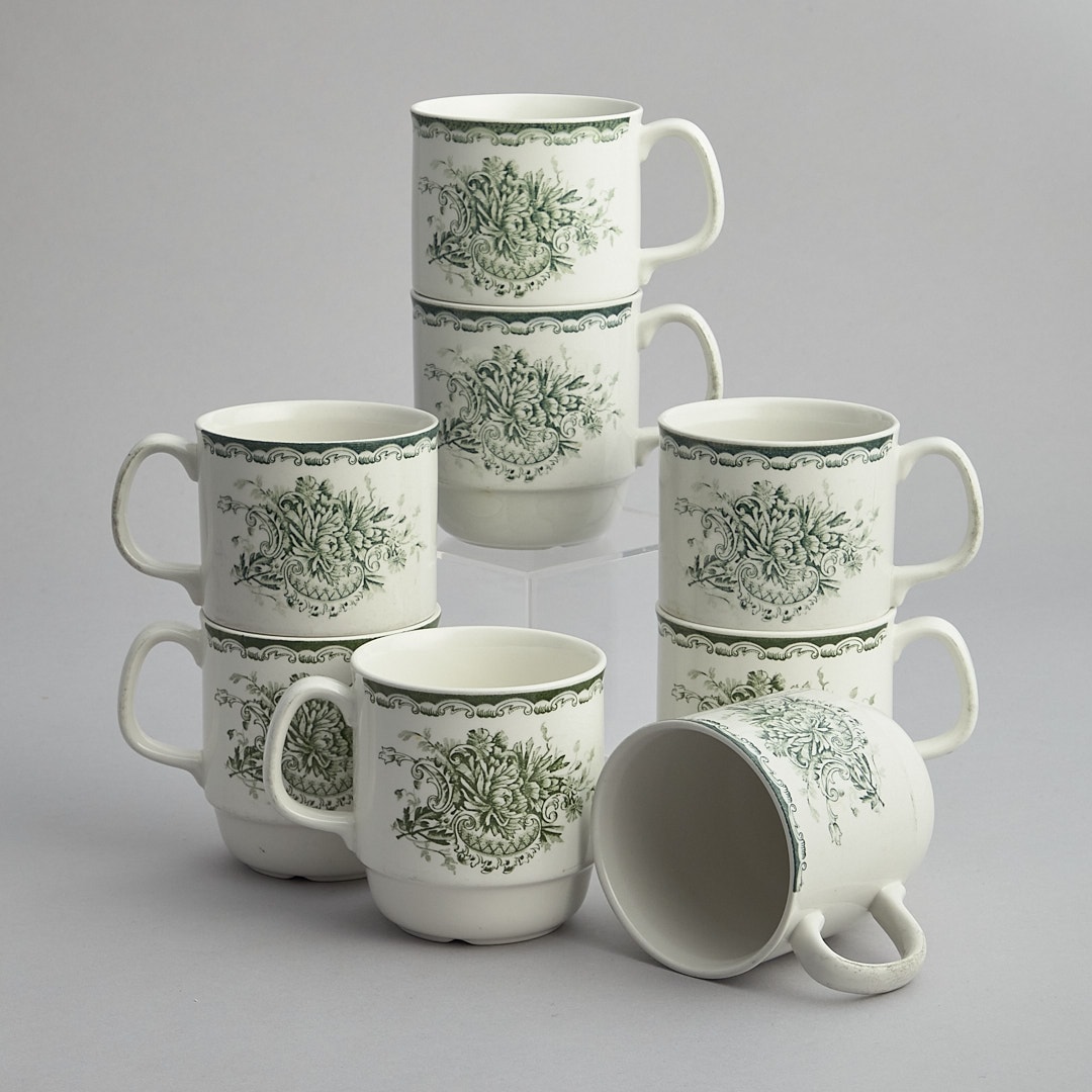 SÅLD "Grön Anna" Temuggar 8 st