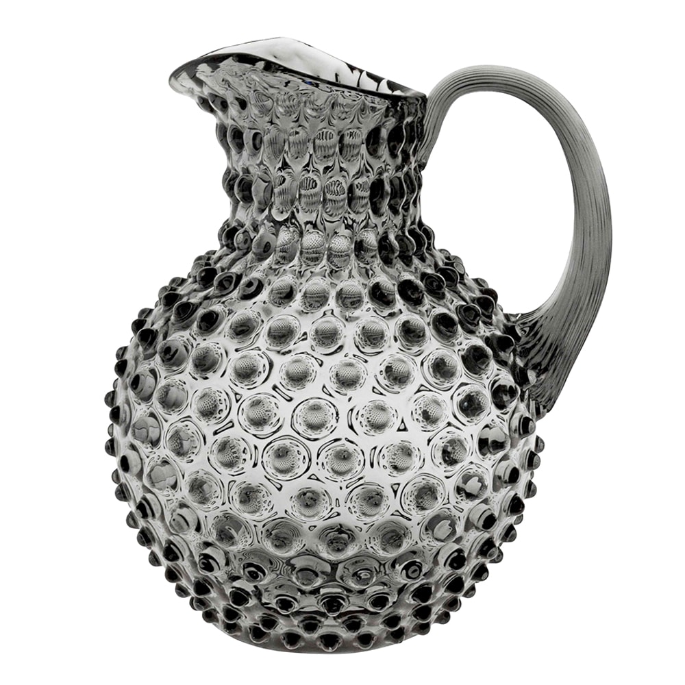 Hobnail Karaff 2 L Grey Smoke