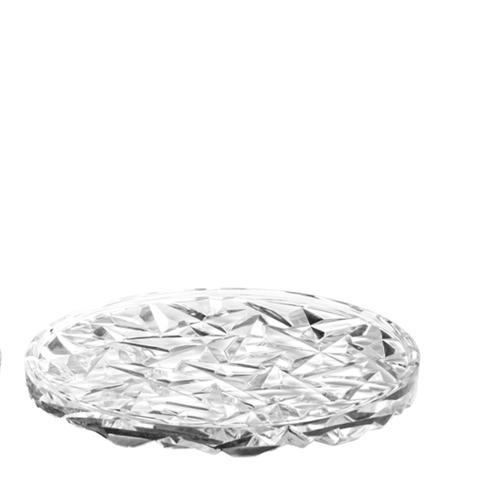 Glasunderlägg 12,5 cm Klar