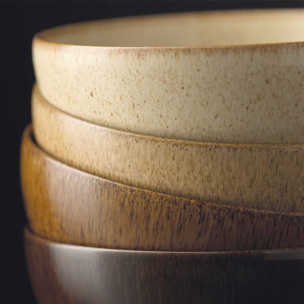 Studio Skål  13 cm 4-pack  Brun