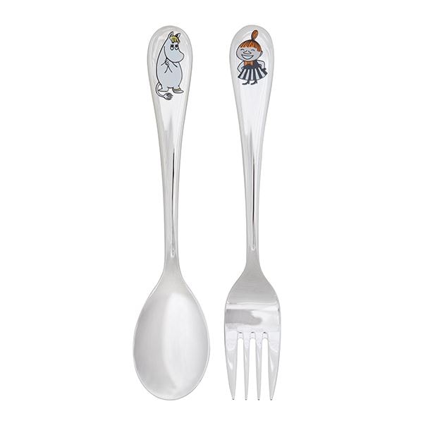 Bestickset Mumin 2-pack Snorkfröken och Lilla My