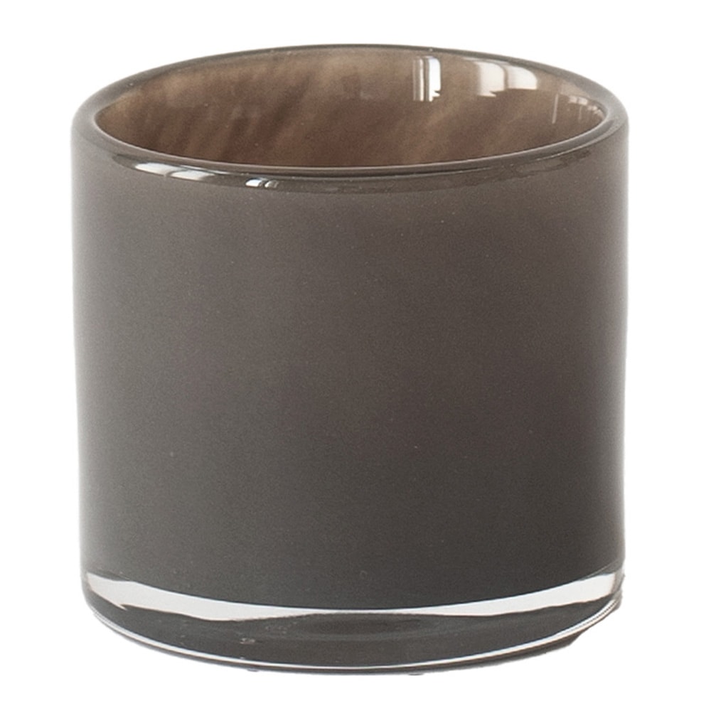 Lyric ljuslykta 8x8 cm Taupe