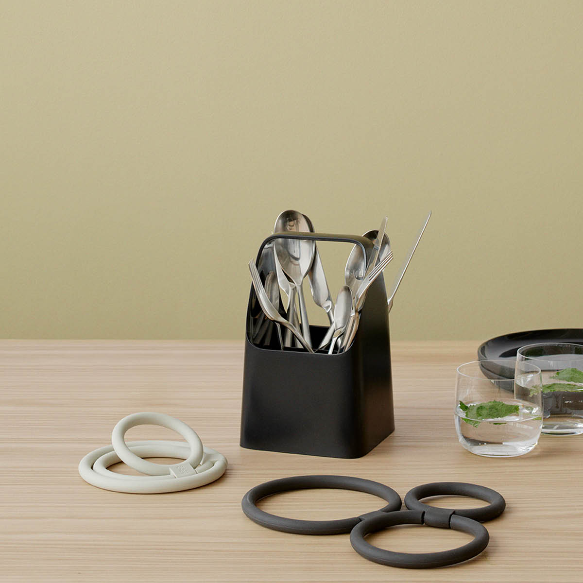 Handy-Box Förvaringsbox 12x12,5 cm Svart