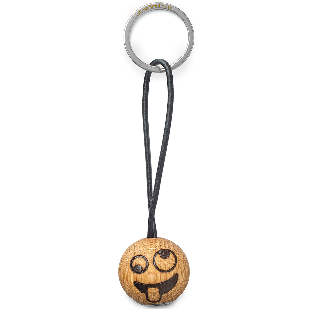 Emoji Nyckelring 3 cm Silly