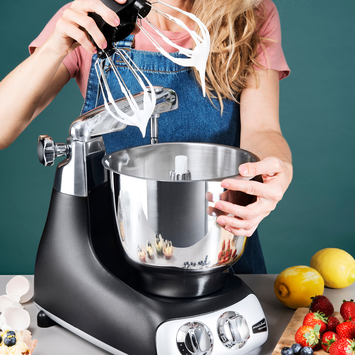 Ankarsrum Vispsk&aring;l i metall 3,5 L