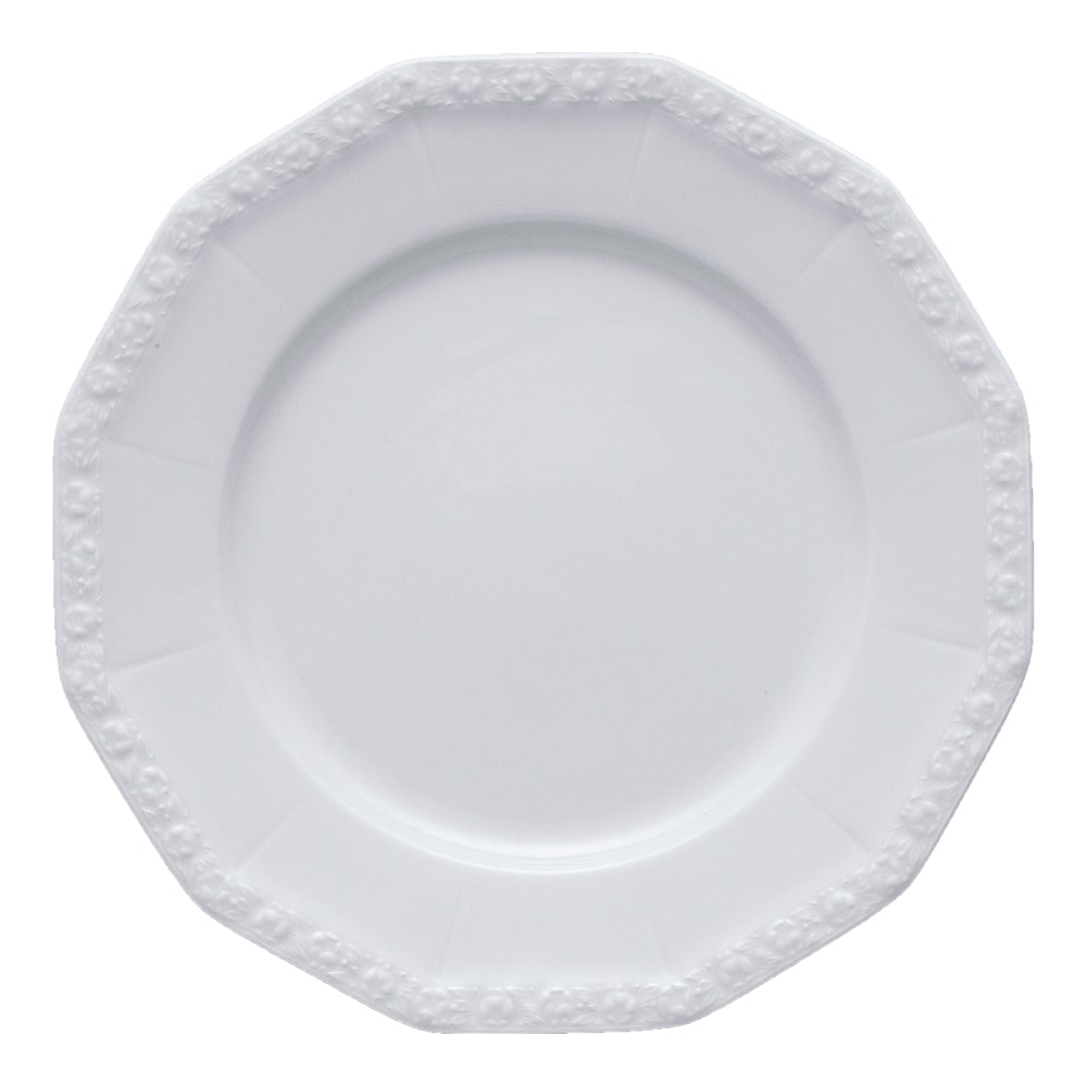 Maria Vit Tallrik flat 21 cm