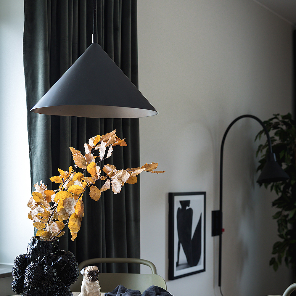 Burmese Hat Pendellampa 37x20 cm