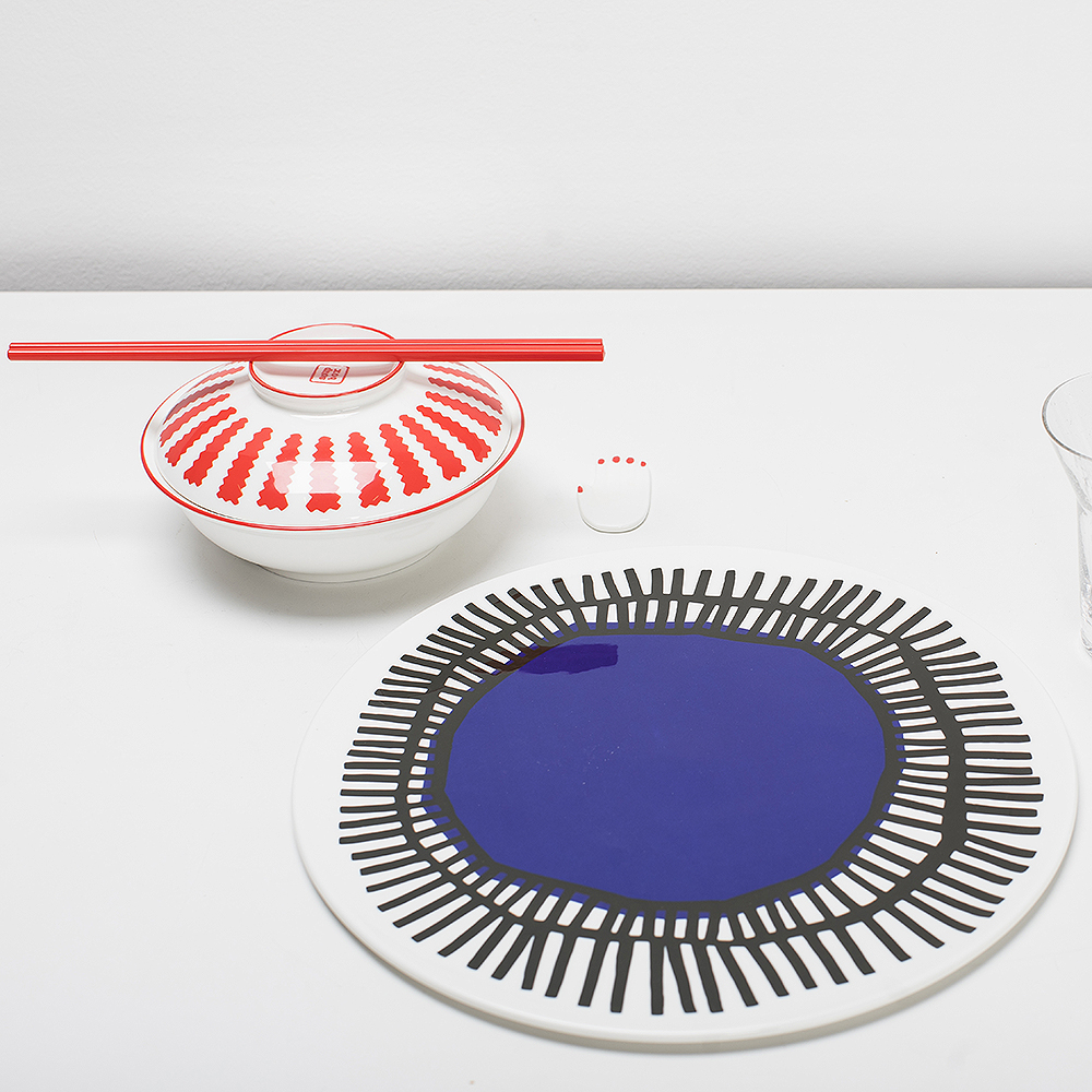 Table Nomade Tallrik 32 cm Blå