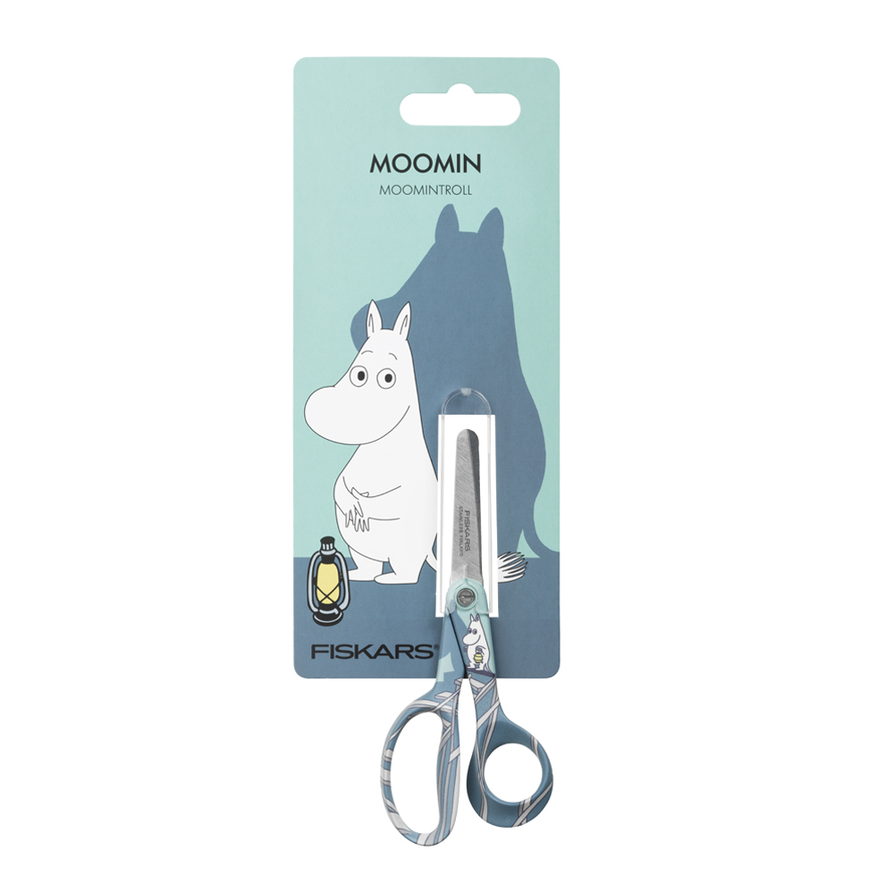 Mumin Barnsax Mumintrollet 13 cm Blå