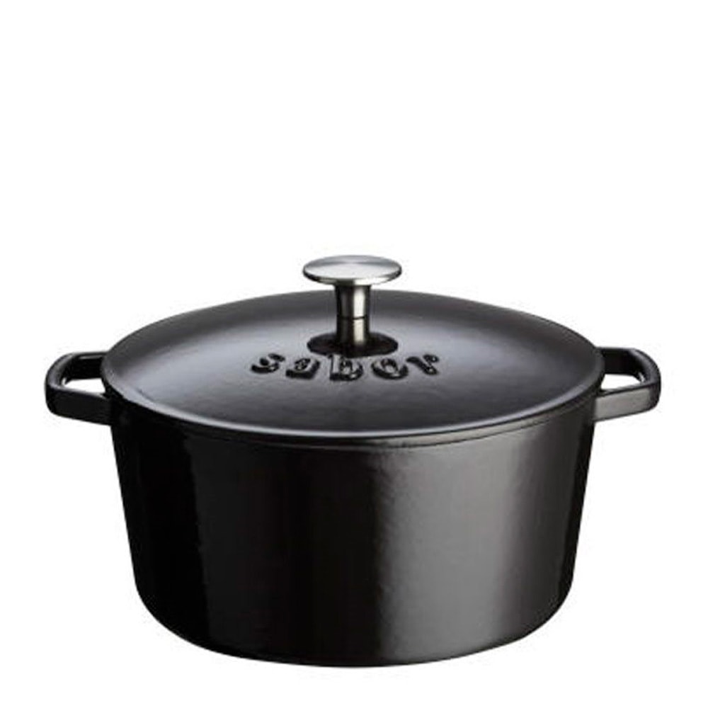 Sabor Gjutjärnsgryta 3 L Svart