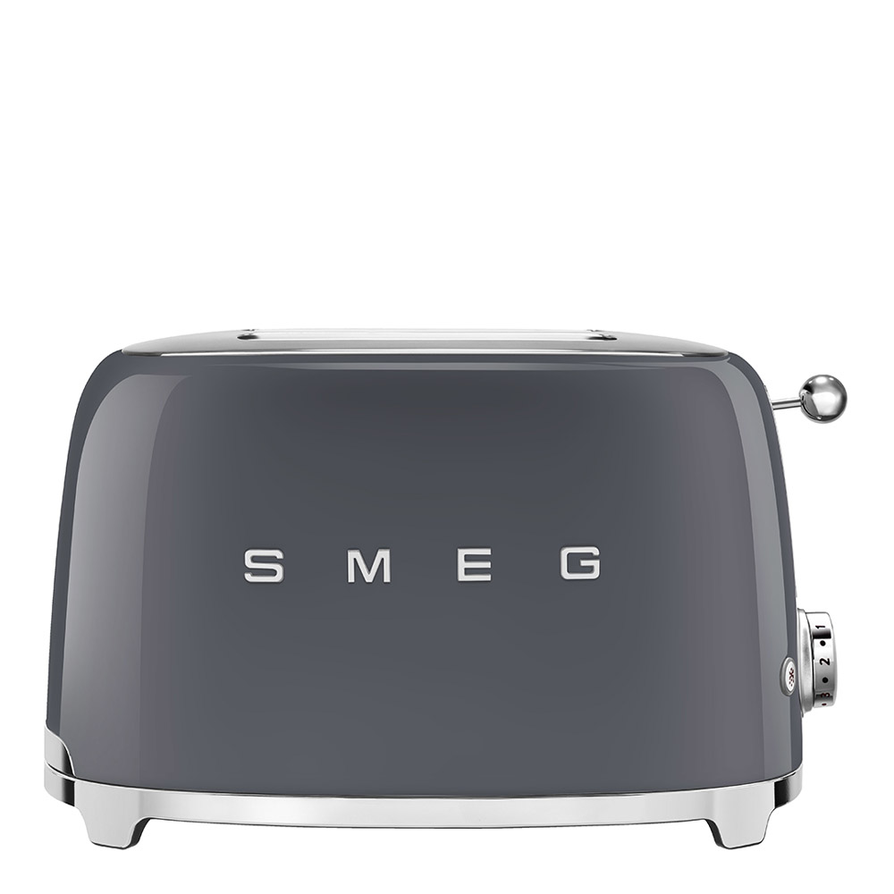 Smeg 50's Style Brödrost 2 skivor Grå