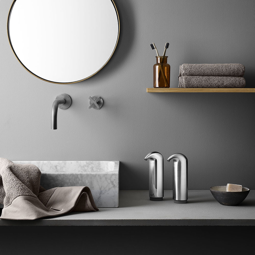 Tvålpump Borstat Stål