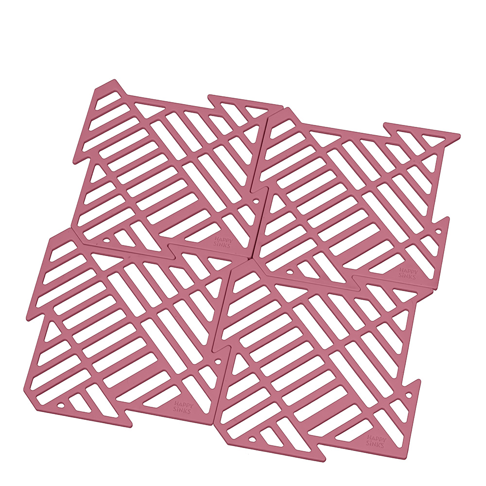 Happy Diskho-skydd Puzzle 4 delar Rosa