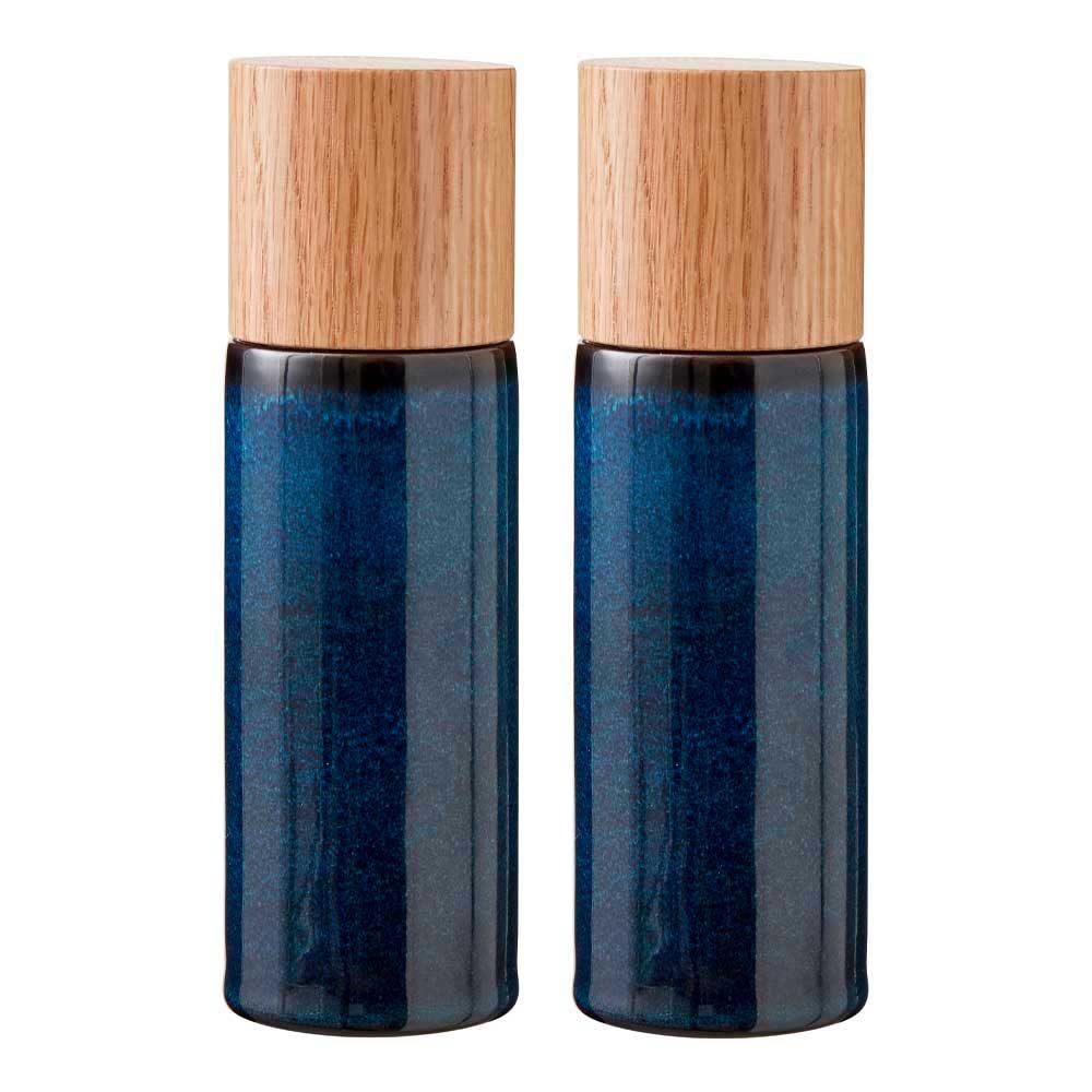 Bitz Salt- och pepparkvarn 17 cm Blå