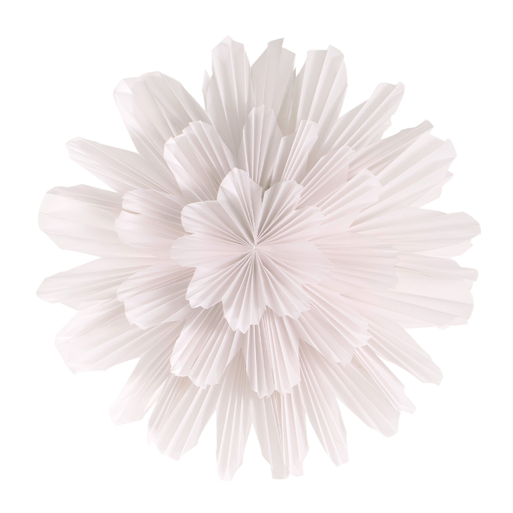 Snöblomma Julstjärna 44cm Vit