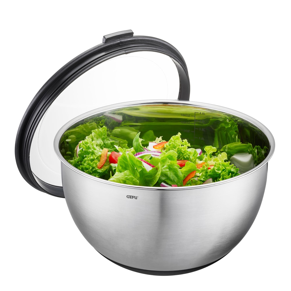 Muovo Skål/Lock Rostfri 24 cm