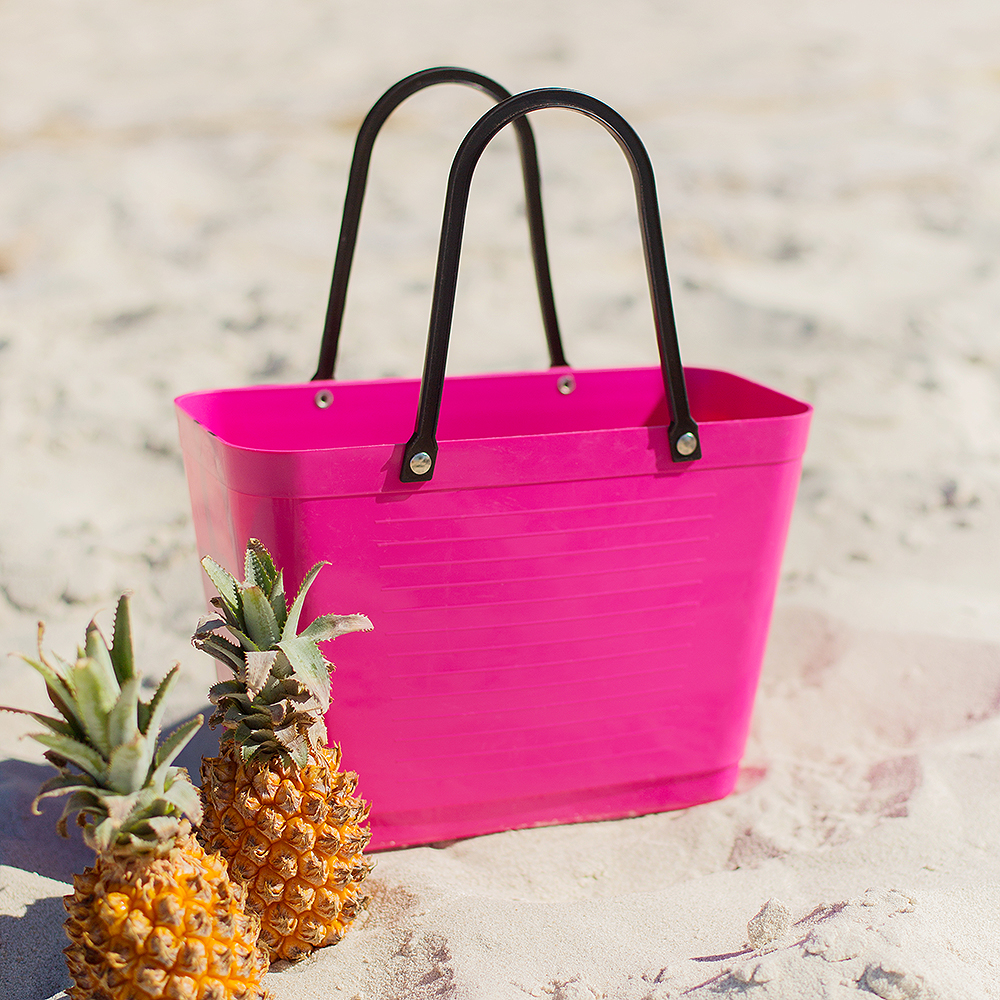 Väska Plast Liten Cerise